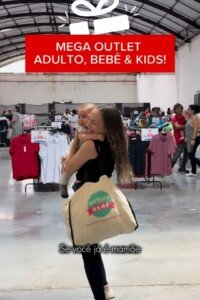 Andressa Grana e Mega outlet